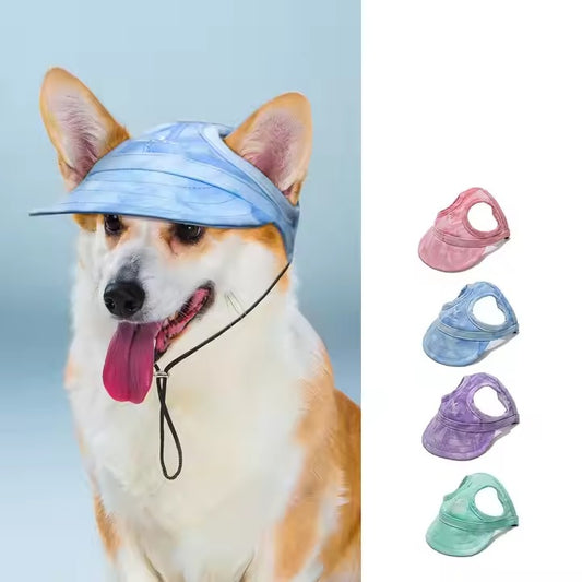 Hotselling Modern Dog Designer Hat Embroidery LOGO Cute Dog Accessories Cup Durable for Small Medium Dogs