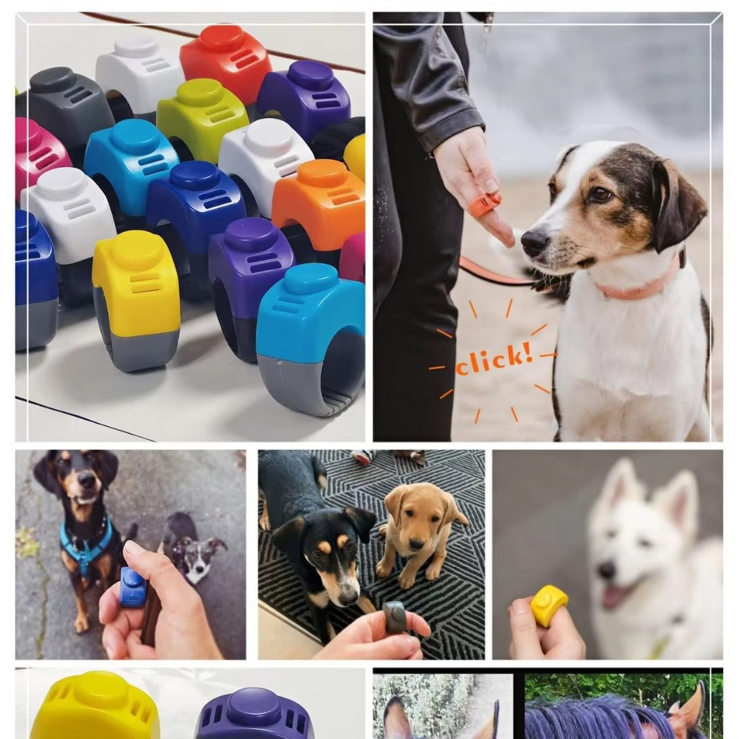 New Arrived Ring Dog Clicker Pet Training Clicker Dog Training Whistle