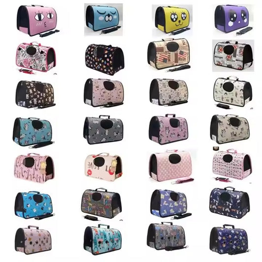 Portable Space Capsule Foldable Pet Bag Puppy Backpack Teddy Bear Multi Color Outdoor Bag Cat Cage Box